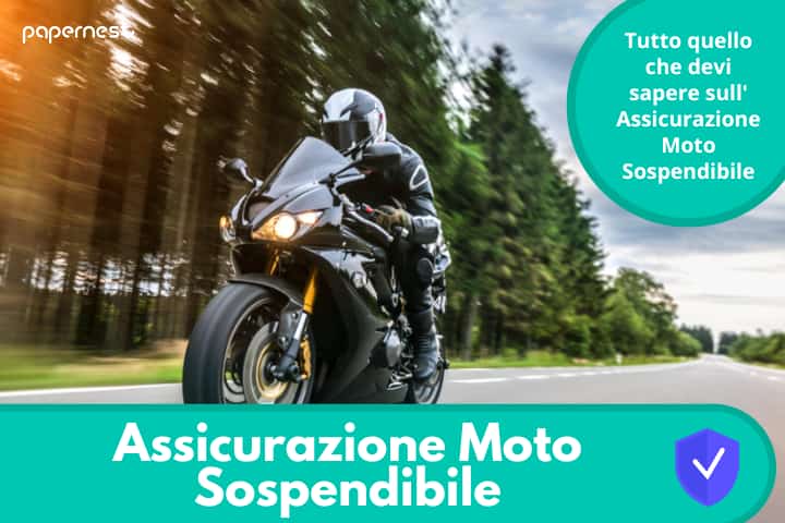 Assicurazione moto sospendibile: come funziona e come farla